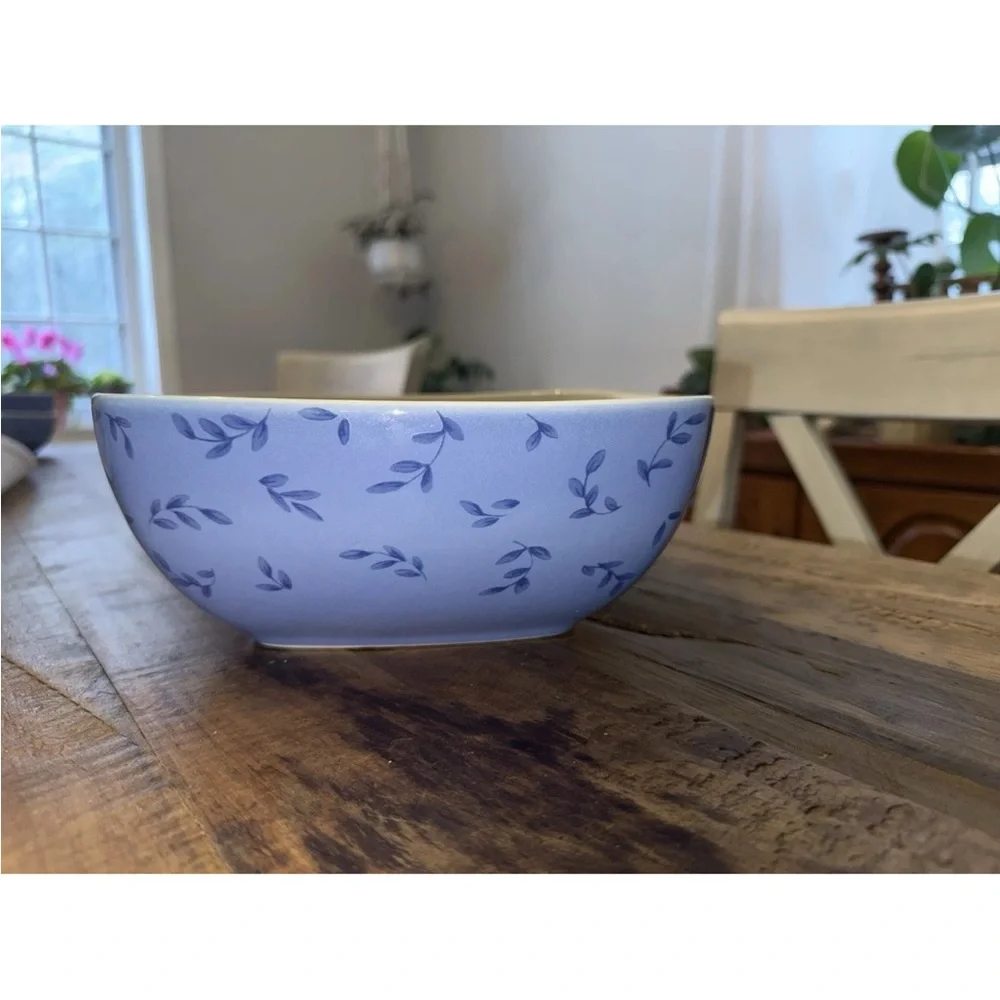 Pfaltzgraff Summer Breeze Salad Vegetable Serving Bowl-Square vintage